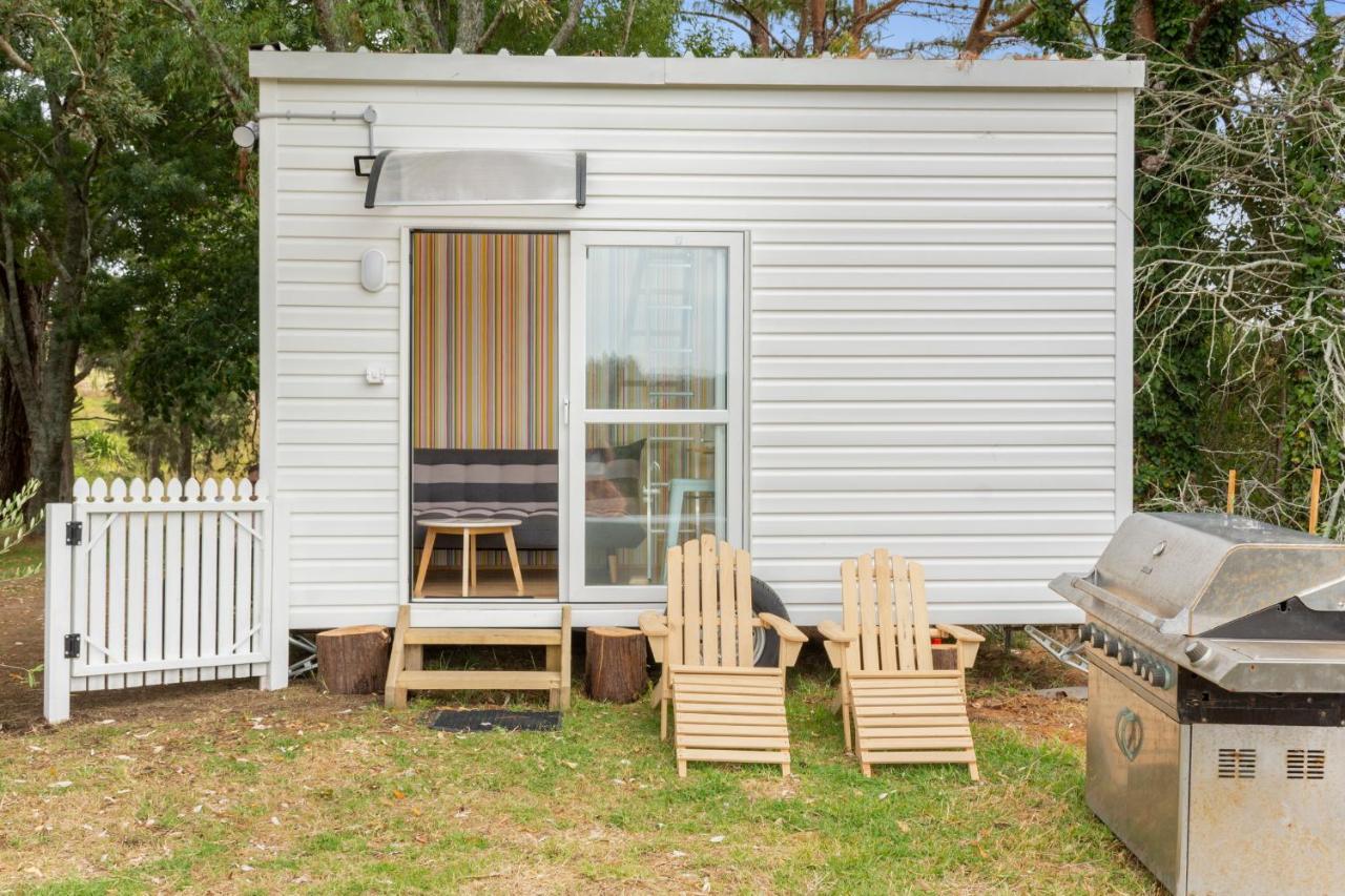 Rural Couples Retreat/Tiny House Hotel Pukehina Exterior foto